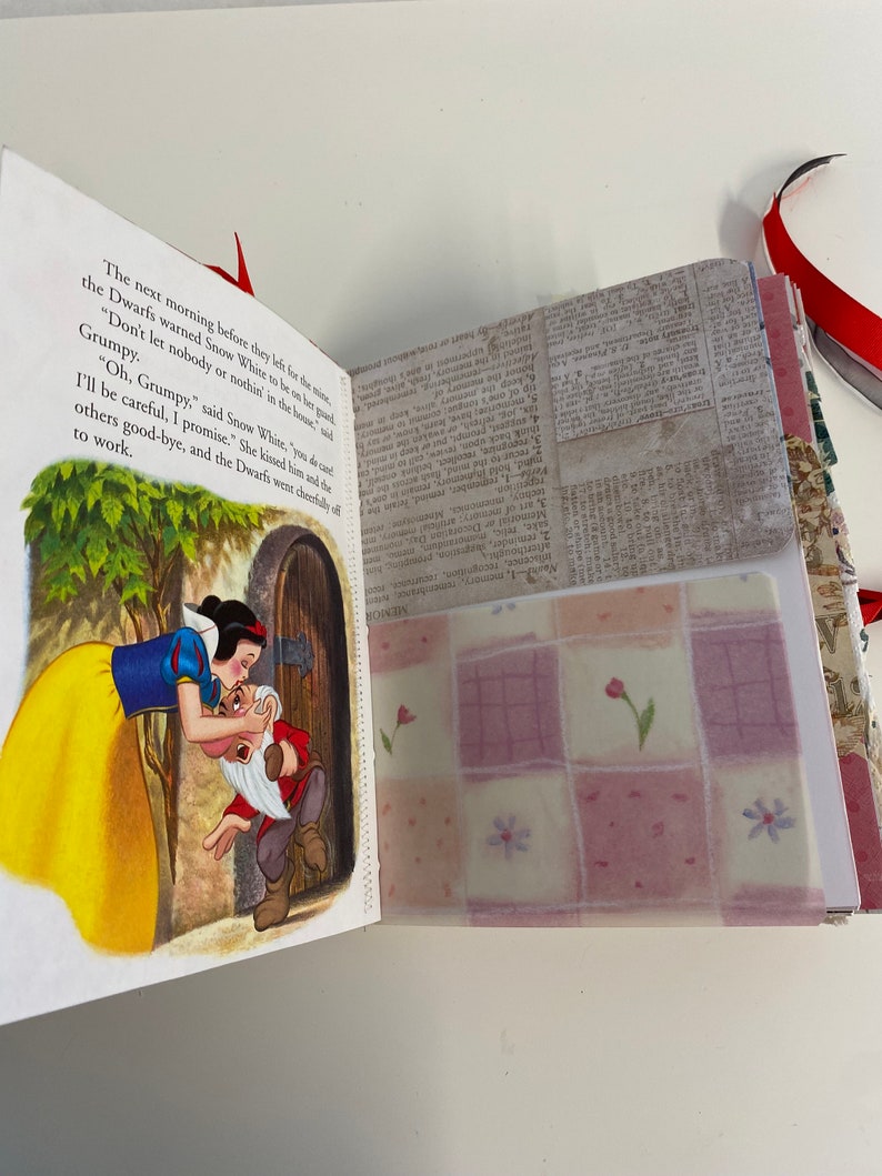 Snow White Junk Journal Handmade Junk Journal Disney Little - Etsy