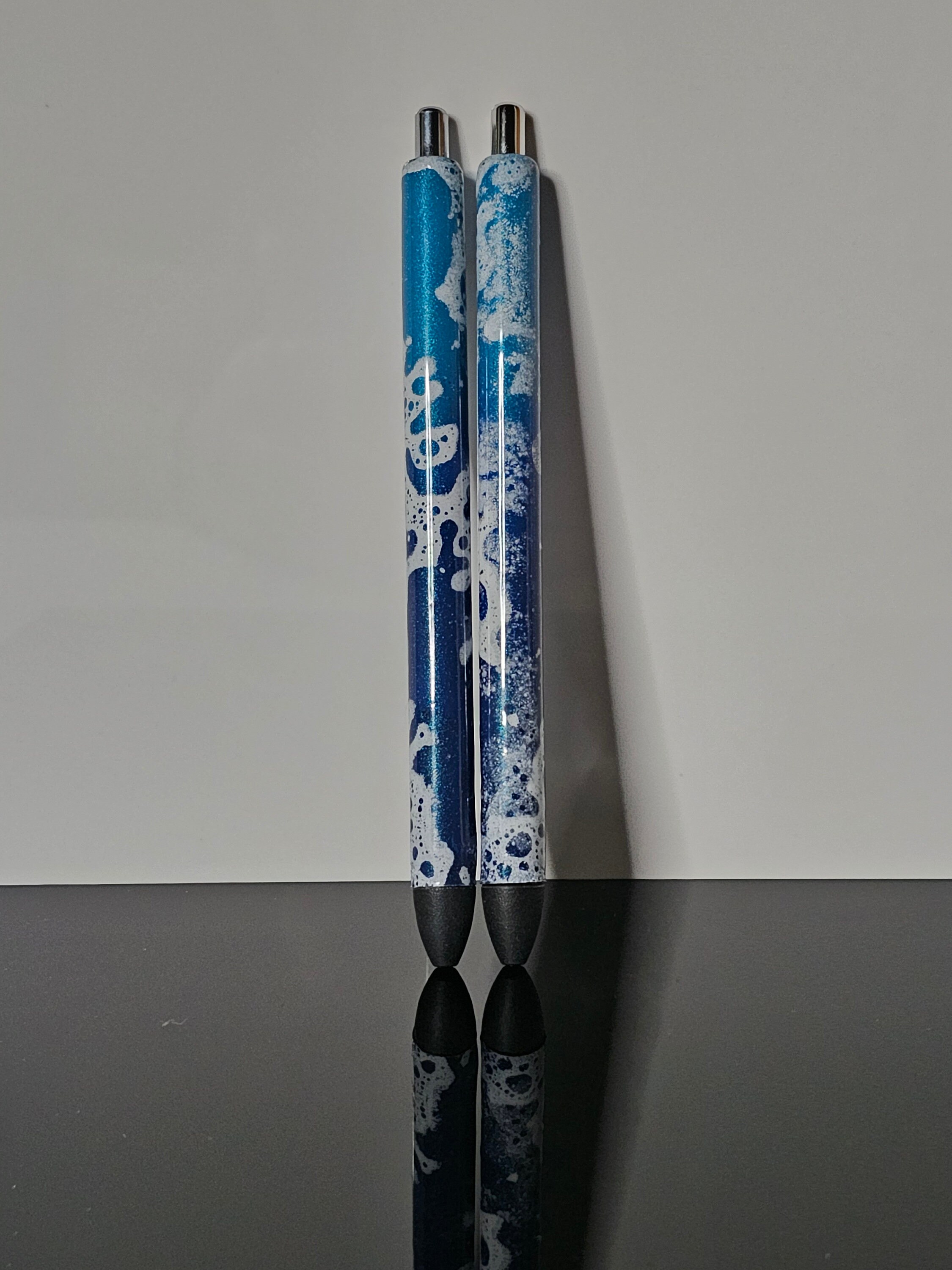 Beach Themed Refillable Resin Pens, Customizable, Epoxy Pens, Gift Etsy
