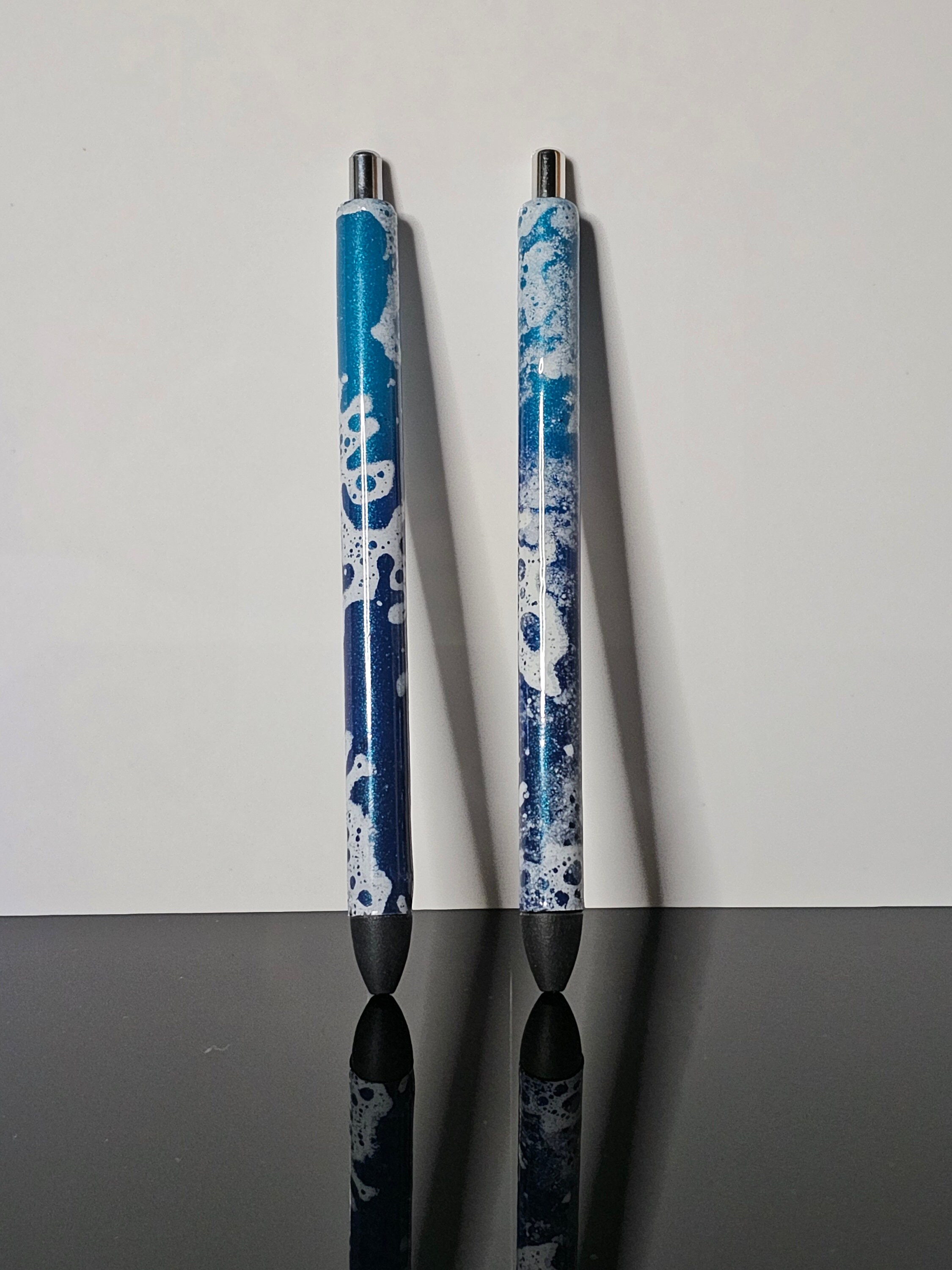 Beach Themed Refillable Resin Pens, Customizable, Epoxy Pens, Gift Etsy