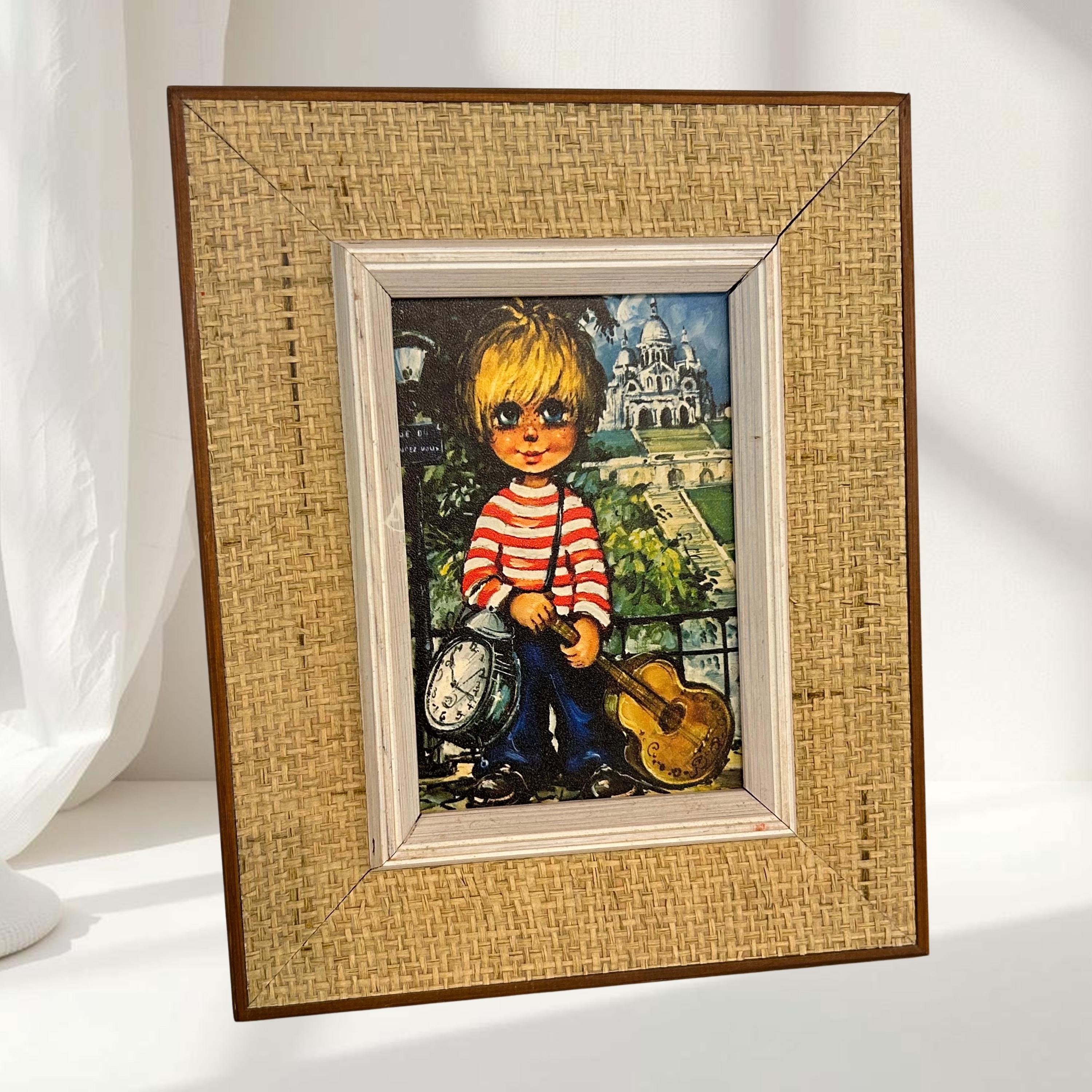 Big Eye Boy Painting - Etsy