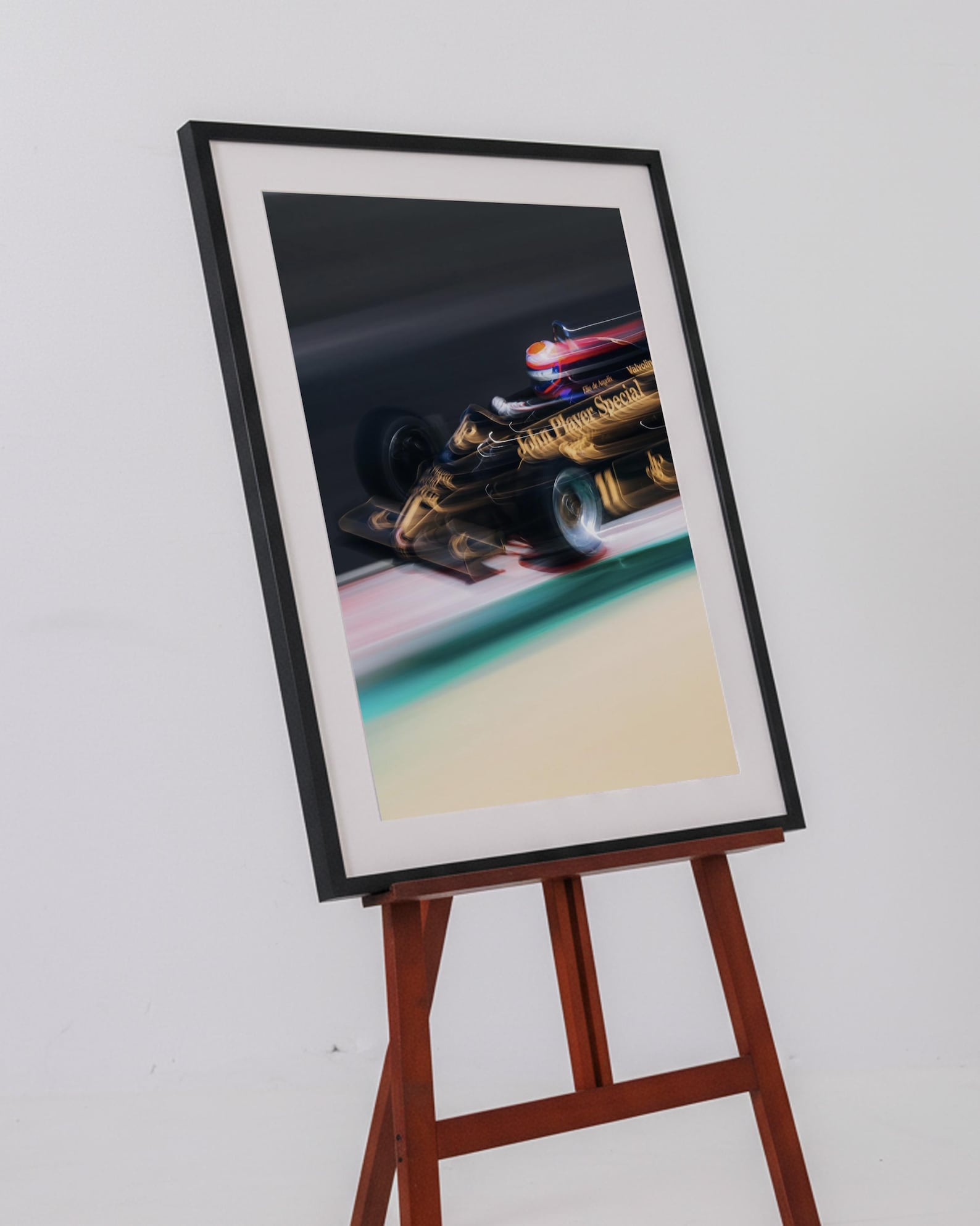Number One Racing Print Framed Formula 1 Racing Print: Vintage Grand Prix Car Artwork - Etsy