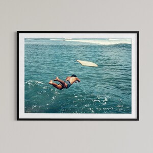Surf Dive Ocean Photography Print – Coastal Wall Art immagine 15