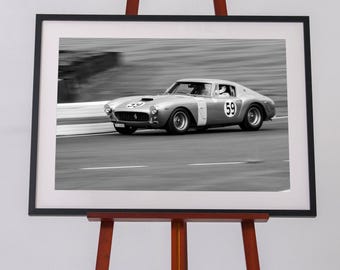 Vintage Racing Print | Classic Motorsport Wall Art