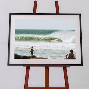 Coastal Wave Photography Print: Framed Ocean Surf Art