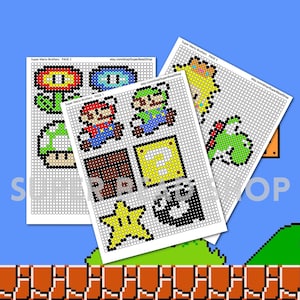 24 Perler Beads Kit 5mm /2.6mm Kit Hama Beads Creative - Kid Heed