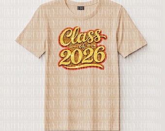 Class of 2026 Rhinestone Graduation Design (Digital Download)