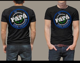 El Papá Más Chingón Salvadorian Flag Design: Father's Day PNG (Digital Download)
