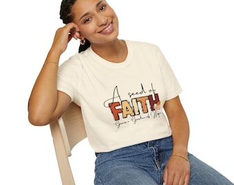 Christian Faith Seed T-Shirt: Unisex Softstyle Religious Tee