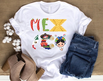 Proud Mexican Pride Shirt PNG, UvDFT, DTF, Iron On Print (Digital Download)