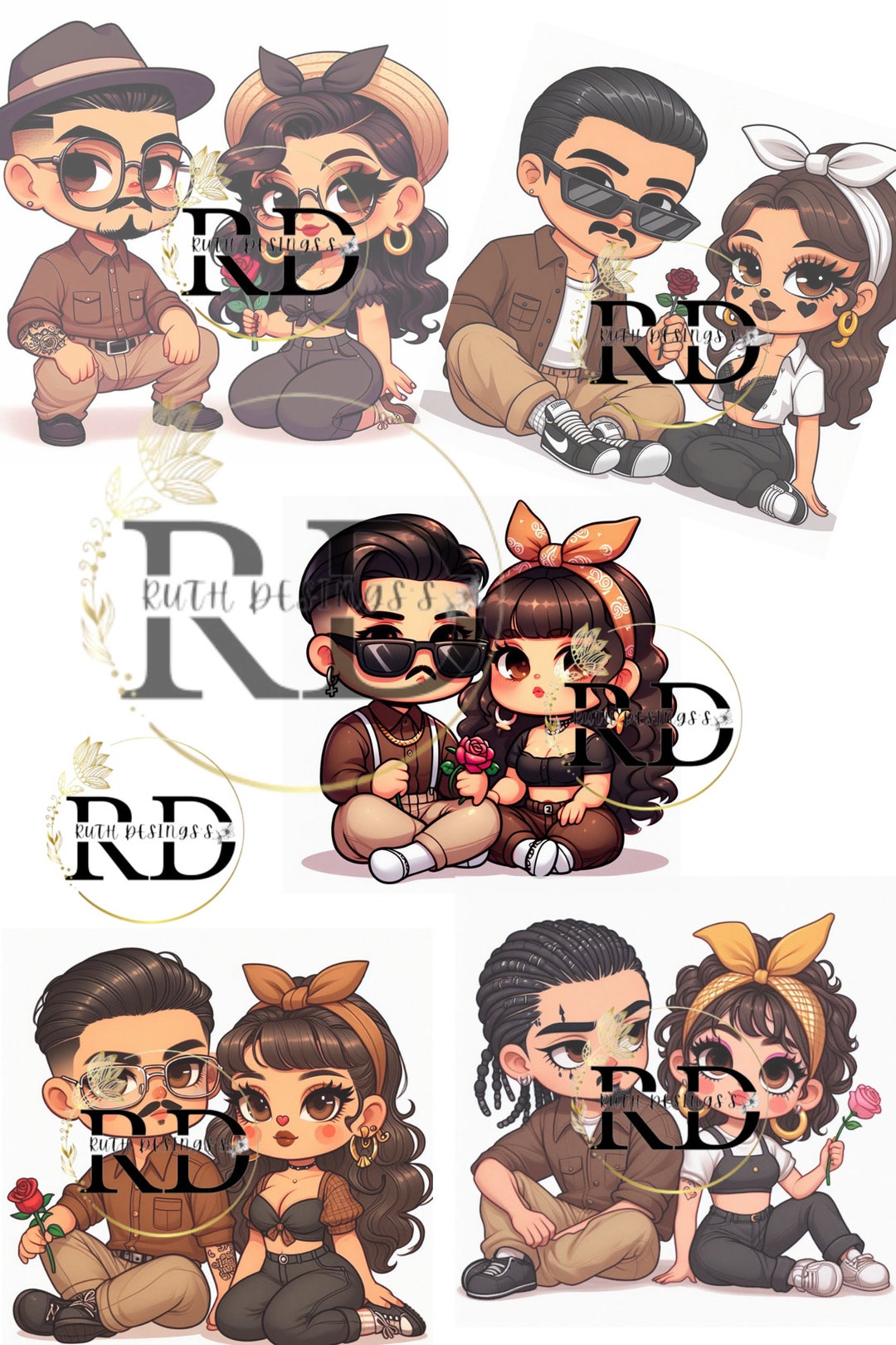 Master Chicano Style Easy Love Themed Drawings - x9n9e2w