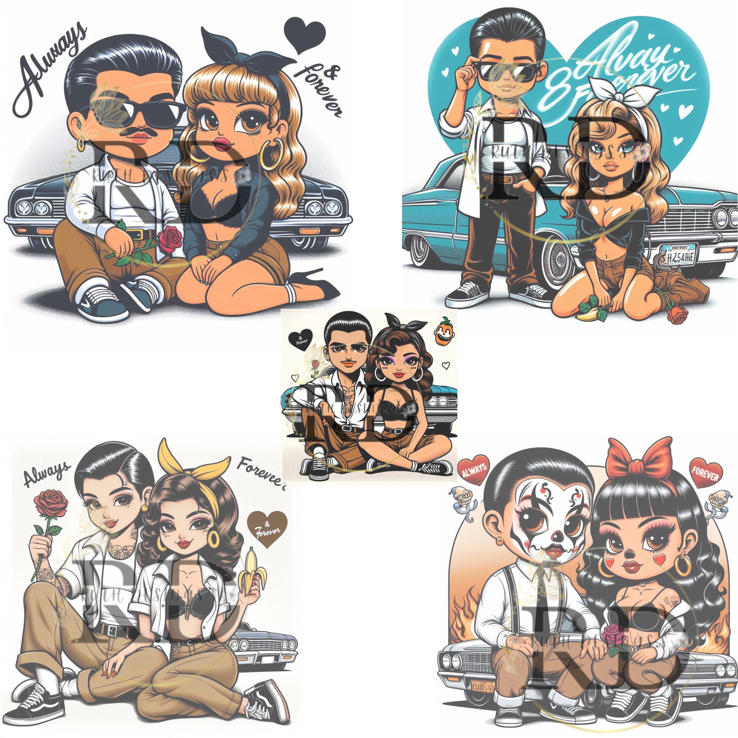 Chicano Love Art Drawings 11 - vg9w2lc