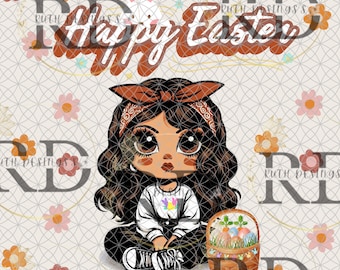 Happy Easter png chicana PNG,DTF,uvdtf, digital file