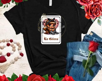 La Güera Chicana Lotería designs Style PNG Digital File , Sublimation, Dtf, UVDFT