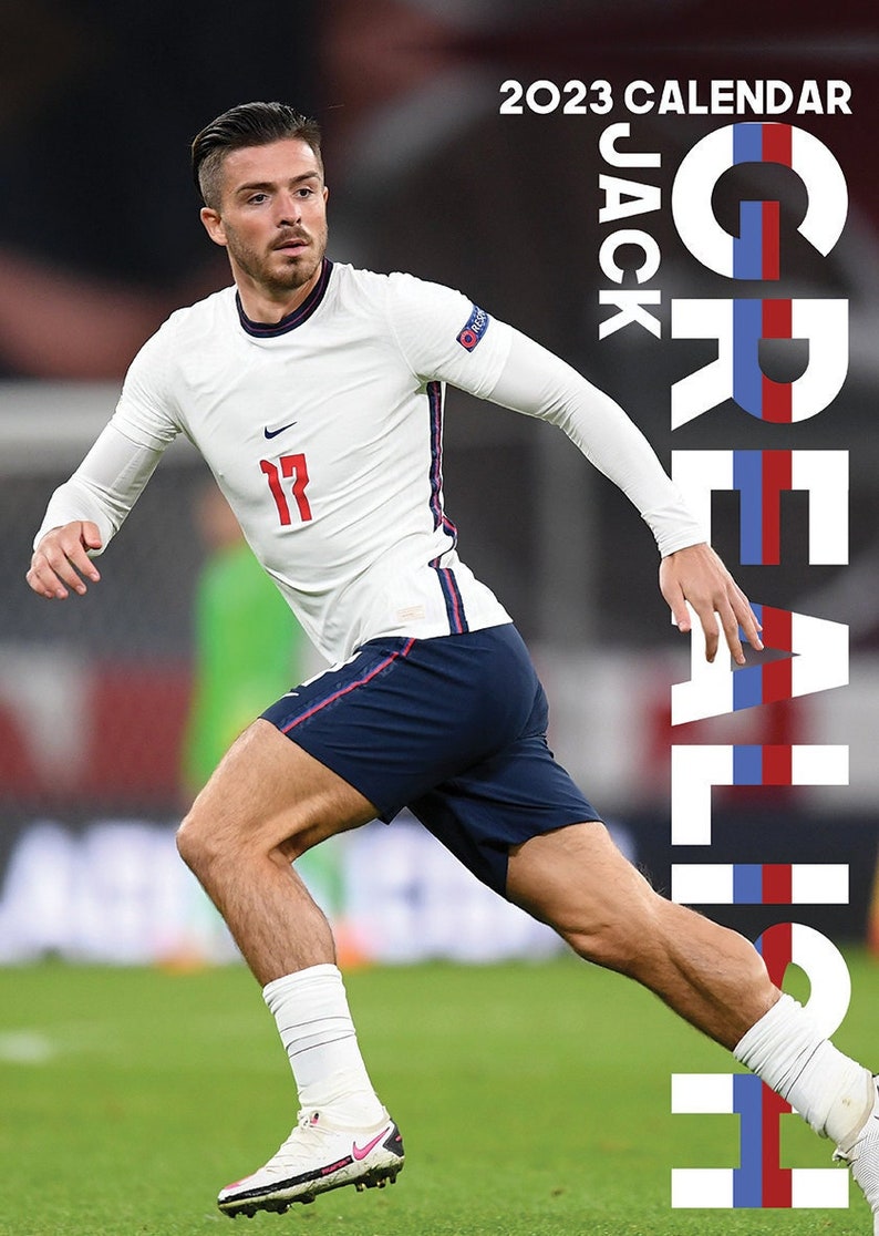 Jack Grealish Calendar 2023 42 X 29 X 0.6 Cm Etsy UK