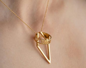 Ring Holder Necklace for Women