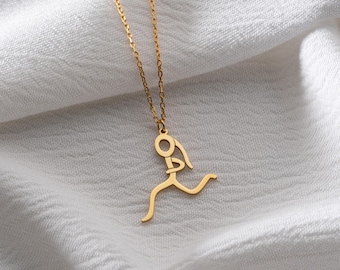 Runner's Spirit Necklace - Marathon Gift for Her