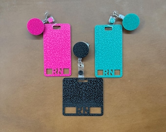 Custom Retractable Badge Reel: Alligator/Belt Clip, Healthcare Workers