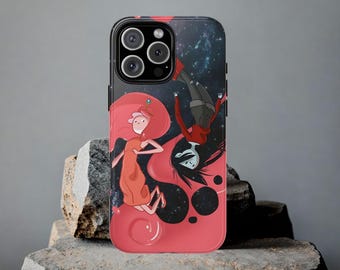 Marceline and Princess Bubblegum Adventure Time Pride Phone Case for Fans, Tough Case Gifts