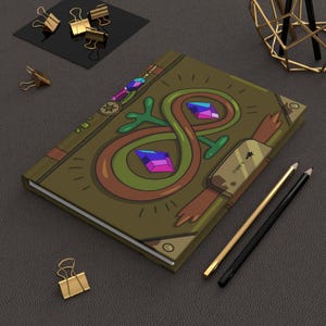 Star vs The Forces of Evil Spell Book Fan Made Hardcover Journal Matte, Custom Design Notebook Gifts, Cute Fan Made Cartoon Cosplay Merch