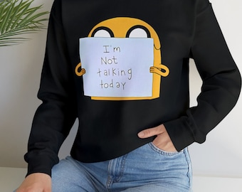 Adventure Time Jake Sweatshirt: Lustiges Cartoon-Liebhaber-Geschenk