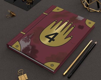 Gravity Falls Journal 4 Matte Diary - Dipper Mabel Cosplay Merch