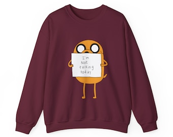 Adventure Time Jake Sweatshirt: Lustiges Cartoon-Liebhaber-Geschenk
