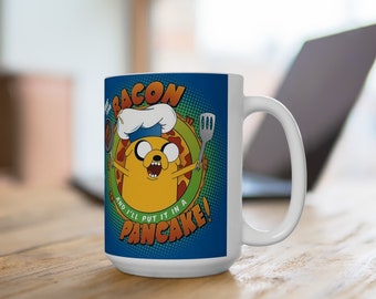 Adventure Time Jakes Favorite Cup: Cartoon Coffee Mug Gift