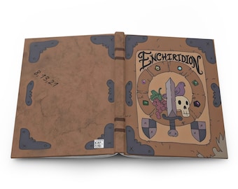 Adventure Time Enchiridion Magic Book Hardcover Journal: Cartoon Network Notebook