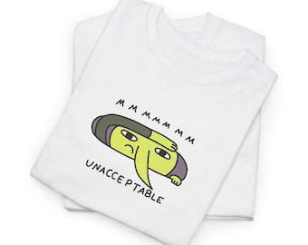 Adventure Time Lemon Tee, The Earl of Lemongrab Funny UNACCEPTABLE Design T-shirt Gifts