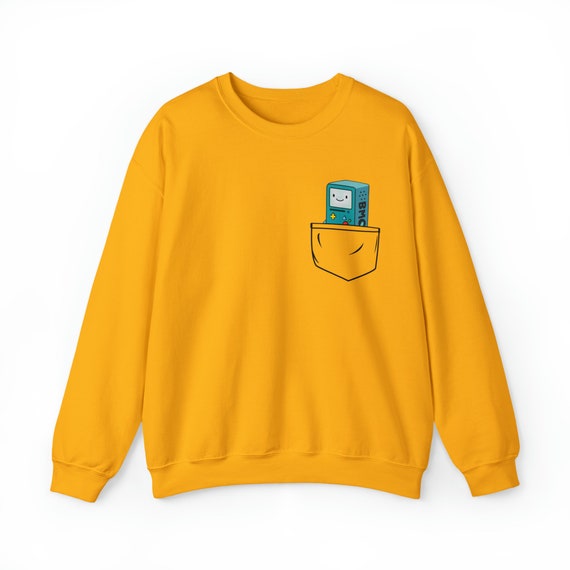 Adventure Time BMO Sweatshirt Funny Cartoon Network Crewneck for Men and Women Ideal Gift for BMO Fans Unique Custom Design Hoodie Etsy