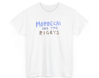 Regular Show Tee: Mordecai & Rigby Cartoon Network Fan Shirt