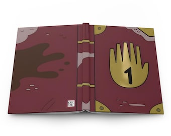 Gravity Falls Journal 1 Hardcover Diary: Vibrant Cartoon Cosplay Notebook