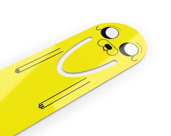 Adventure Time Jake Bookmark: Aluminum Page Holder, Cartoon Network Fan Gift