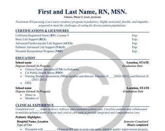 New Graduate Registered Nurse Resume - Il 340x270.4213039573 Guiu