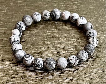 Picasso Jasper Creativity Enhancing Natural Gemstone Bracelet
