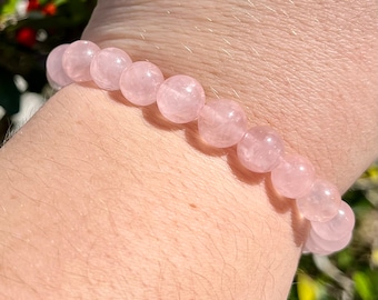Rose Quartz Love Crystal Bracelet