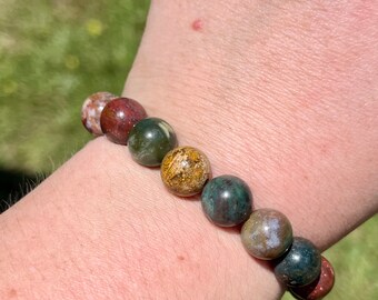 Ocean Jasper 10mm Self Prioritization Bracelet