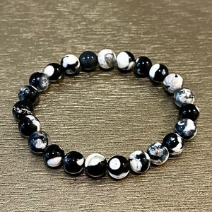 Orca Agate Forgiveness Bracelet