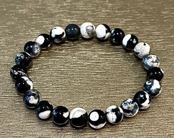 Orca Agate Forgiveness Bracelet