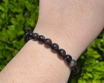 Garnet Transformation Handmade Crystal Bracelet