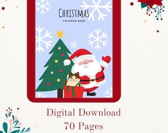 Libro para colorear de Navidad