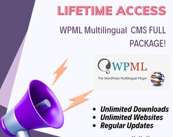 WPML Multilingual CMS Full Package