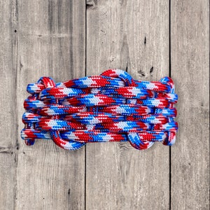 Paracord Simple Weave Armband 4th of Juli Edition