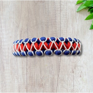 Paracord Bracelet “Red, White and Blue”
