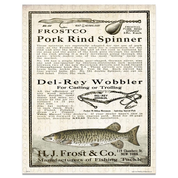 advertising fishing lures Bomber - Vintage Lure Advertisement on Canvas | Art Print Poster Vintage Wall Decor Say goodbye to jumbled messes with Evolution Fishing Lure Wraps. Custom Logo Lures - Bulk