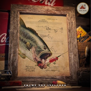 1914 heddon fishing lure patent art Heddon Lure Patent