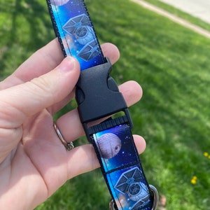 1&quot; Space War Ships Dog Collar