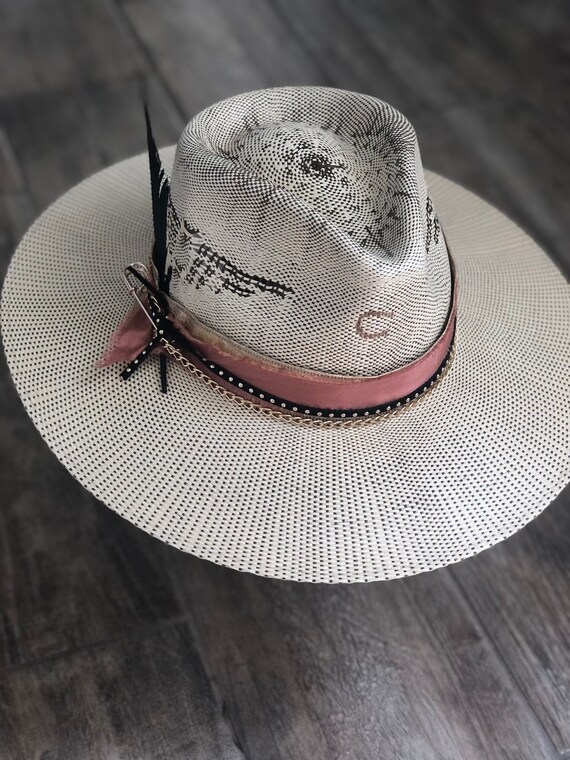 Custom Charlie 1 Horse Straw Hat Etsy