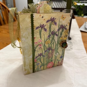 Wildflower Theme Handmade scrapbook photo album