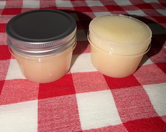 Nourishing beef tallow body sugar scrub